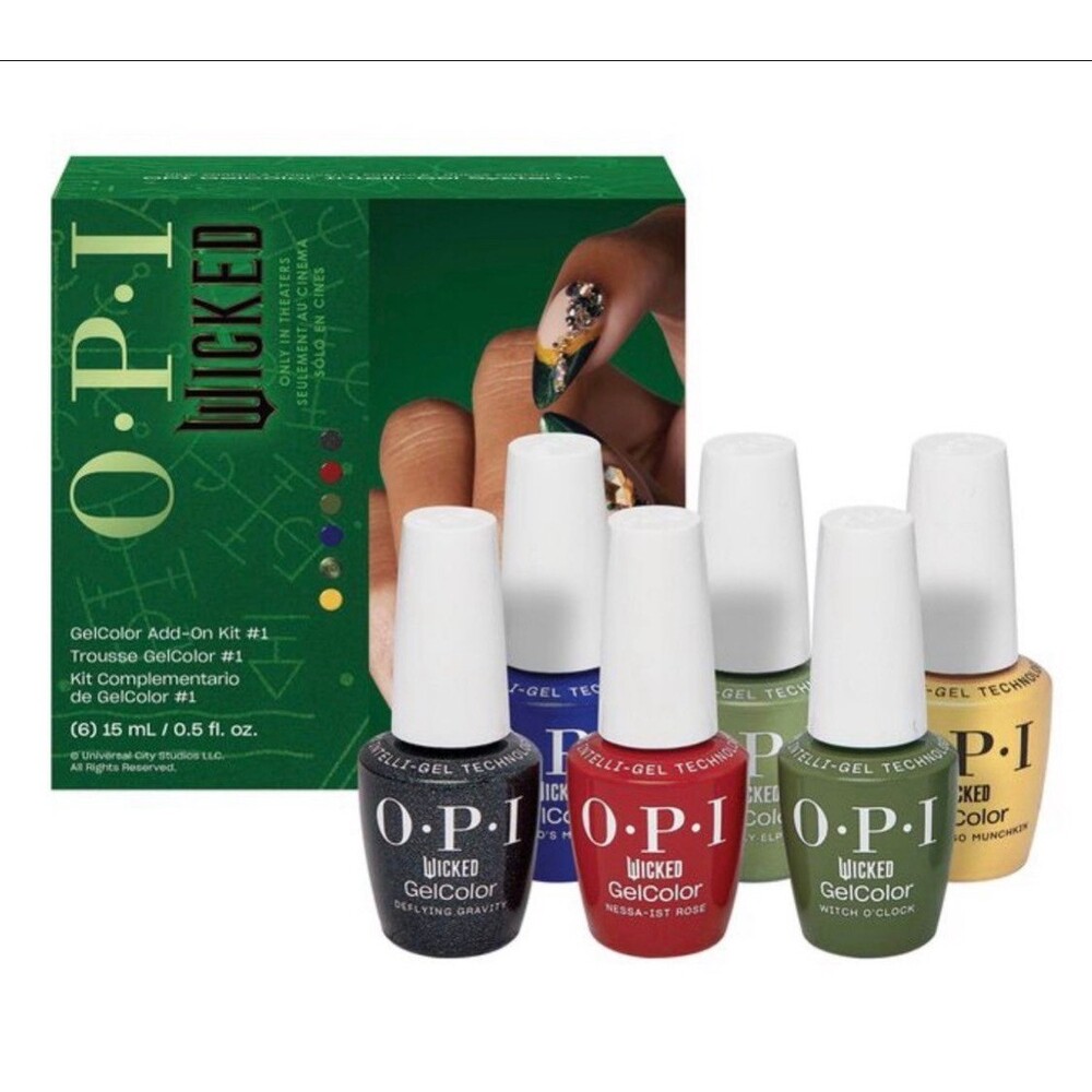 OPI GelColor Inteli-Gel Holiday Wicked ADD-ON KIT #1